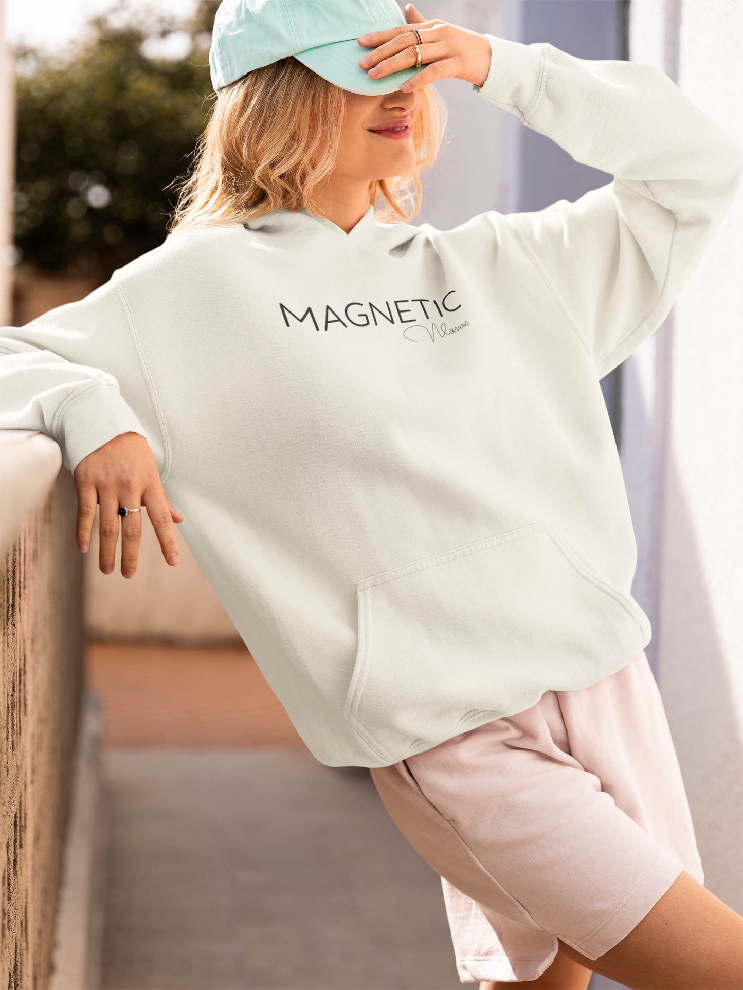 Magnetic Woman – Winter Oversized Hoodie