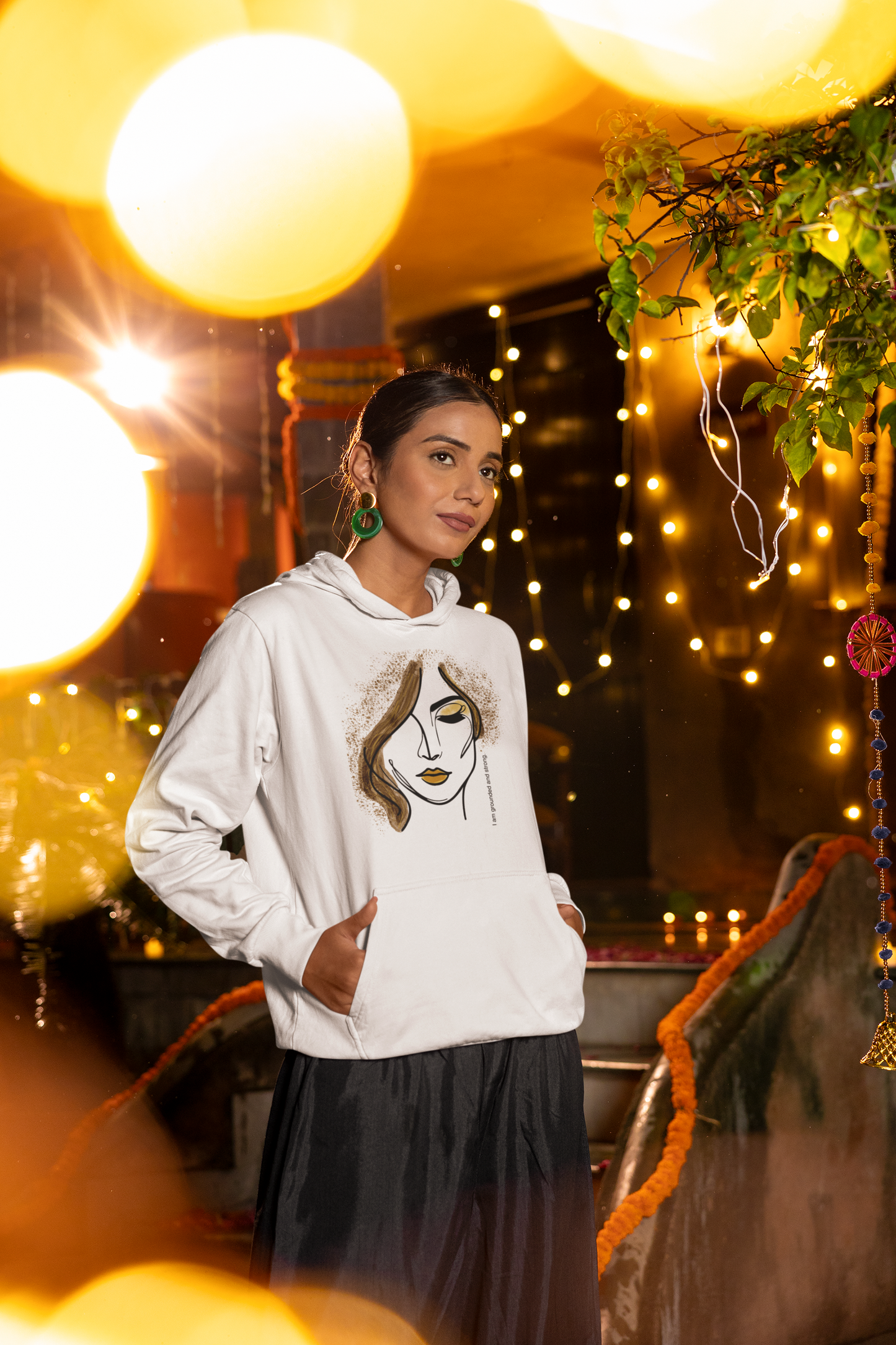 Grounded Woman – Winter Oversized Hoodie