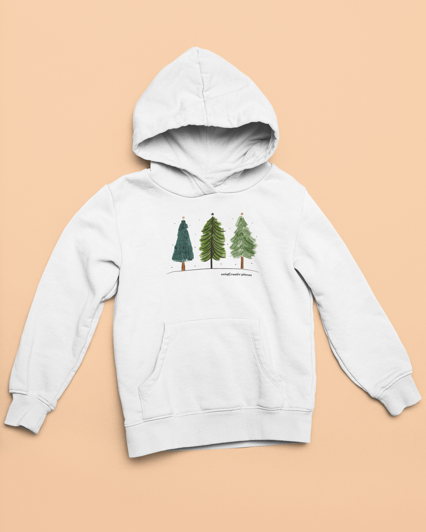 Winter Trees – Christmas Oversized Hoodie