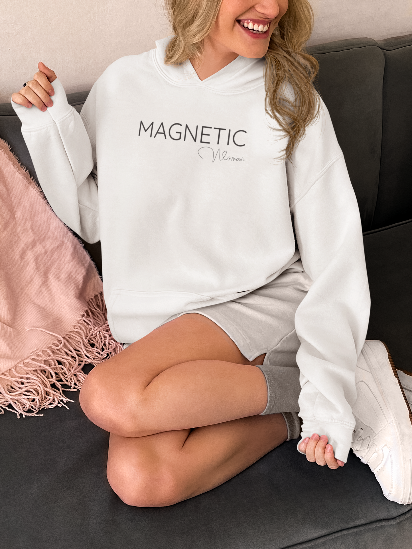 Magnetic Woman – Winter Oversized Hoodie