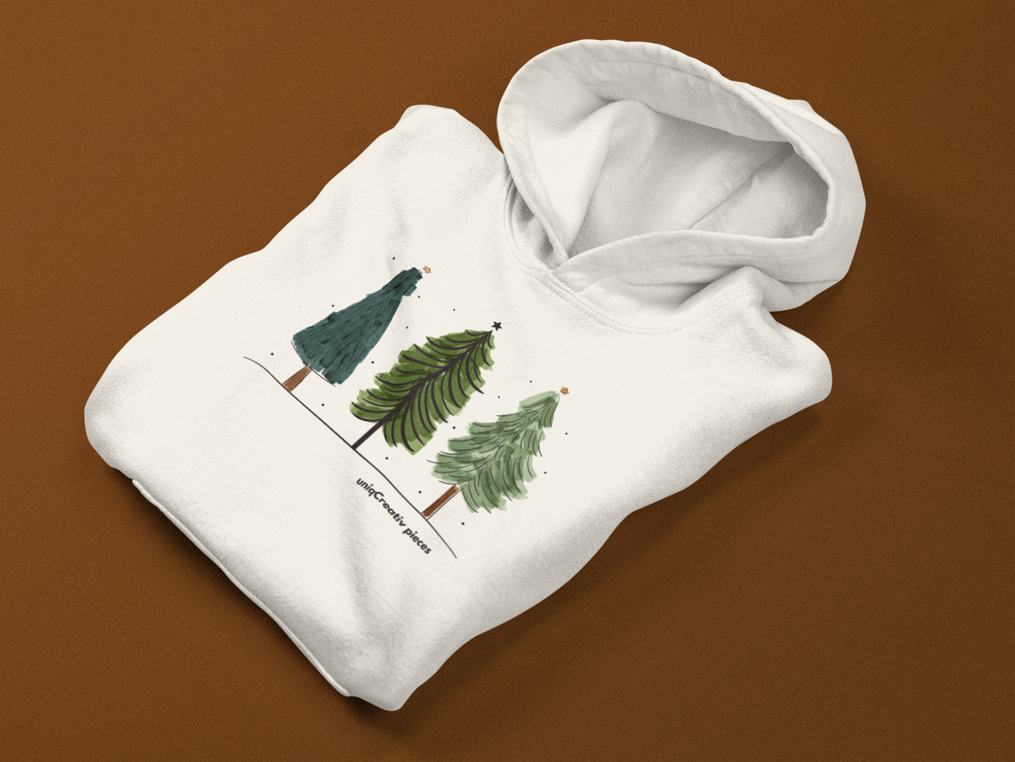 Winter Trees – Christmas Oversized Hoodie