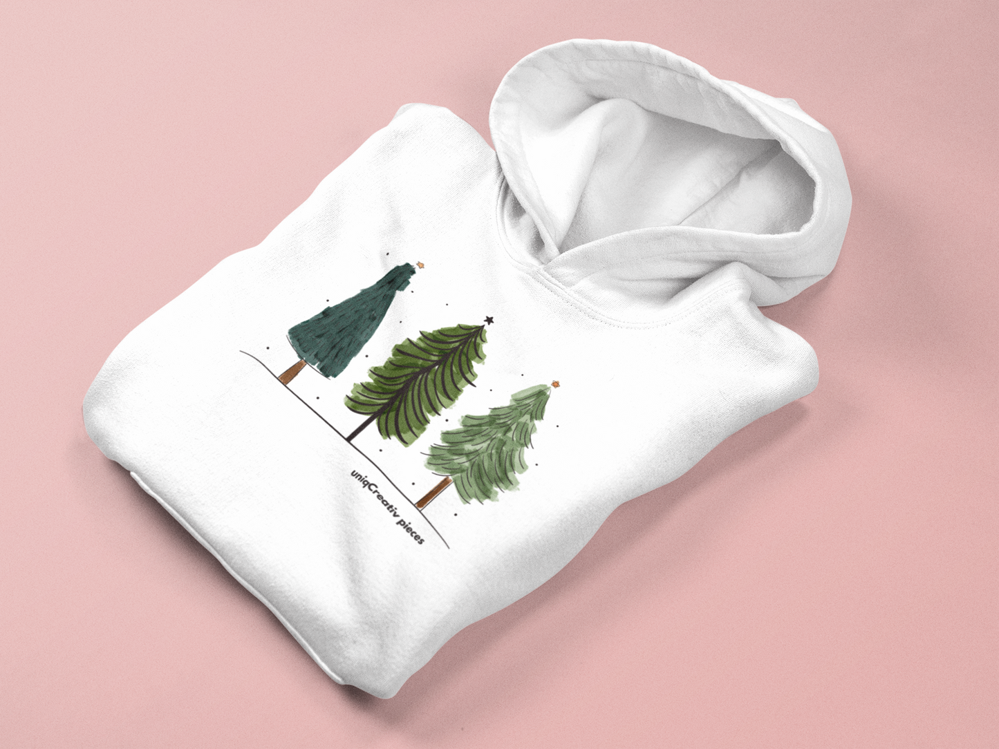 Winter Trees – Christmas Oversized Hoodie