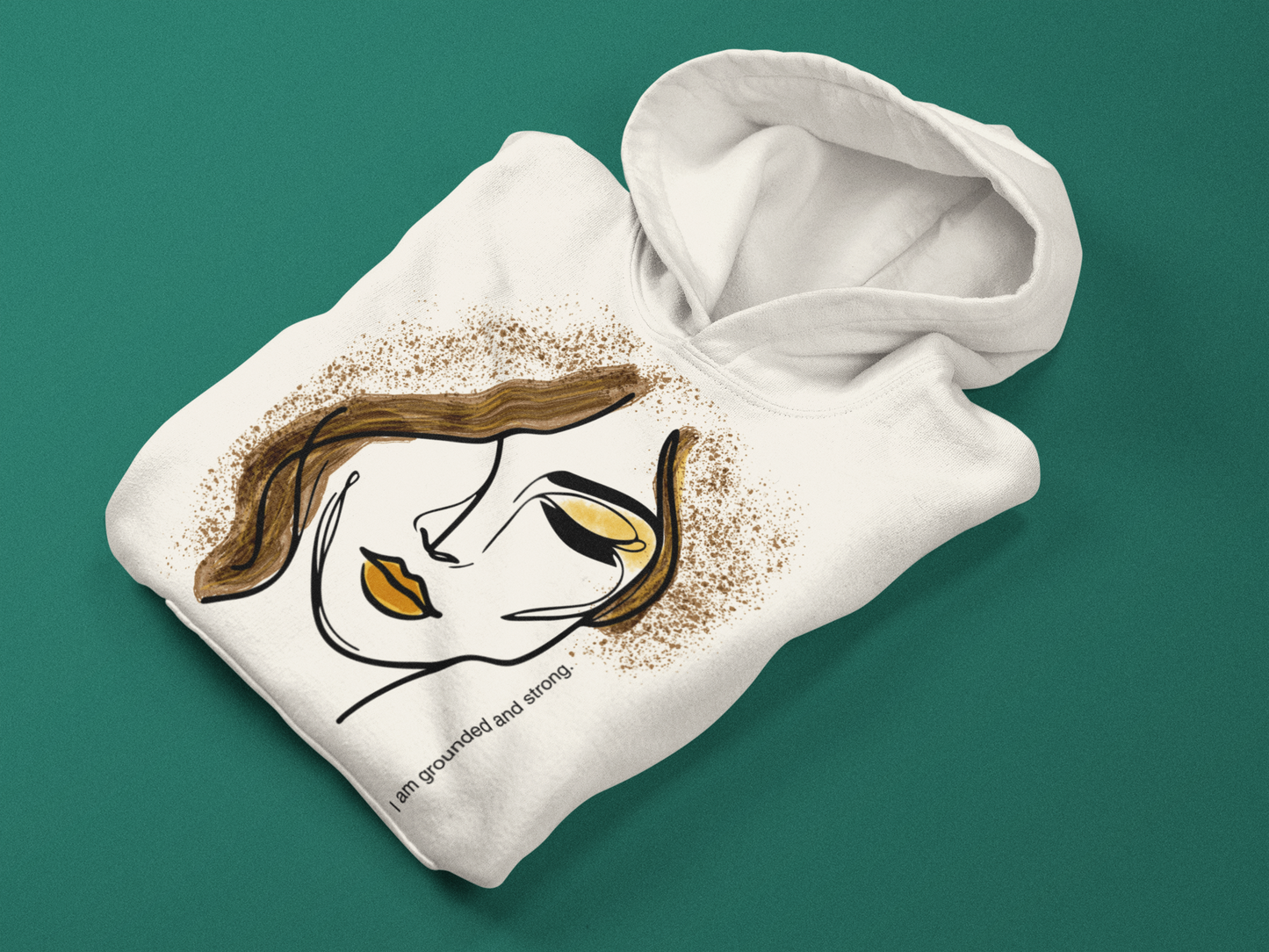 Grounded Woman – Winter Oversized Hoodie